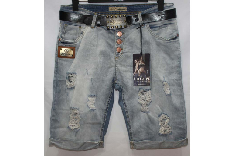 Джинсові шорти Liuzin jeans boyfriend 5412-1