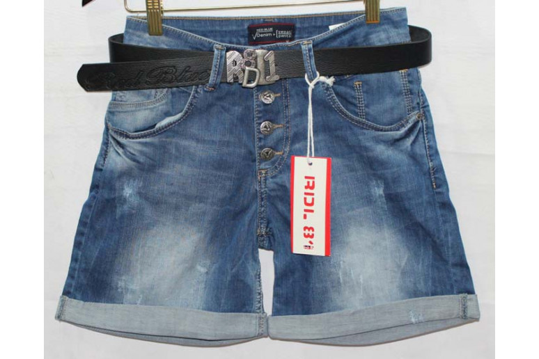 Джинсовые шорты Red blue jeans boyfriend 7001